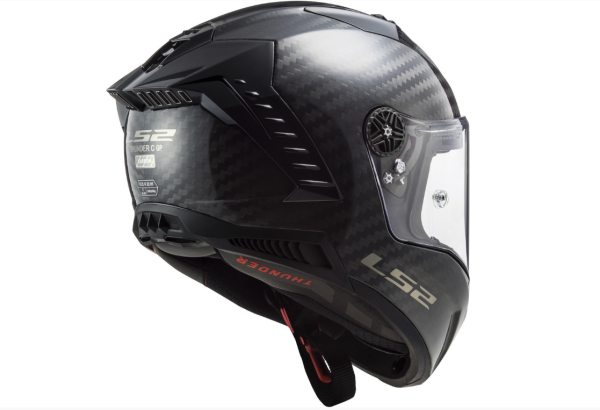 Integralhelm - LS2 - FF805 "Thunder Carbon Solid" - carbon-schwarz